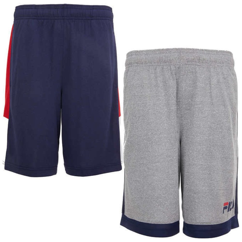 FILA Boys' Youth 2-pack Shorts